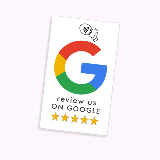 Google Review Cards - NFC