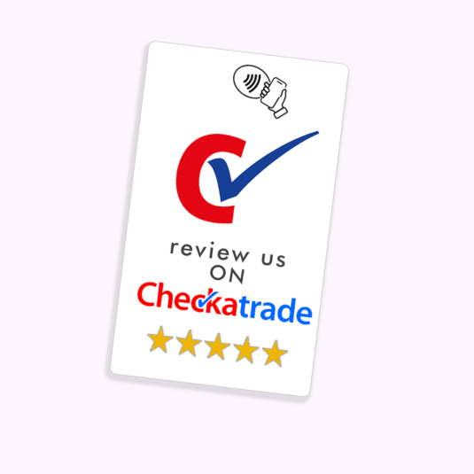 Checkatrade Review Cards - NFC