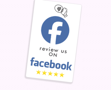 Facebook Review Cards - NFC