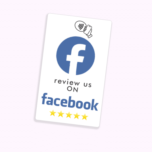 Facebook Review Cards - NFC